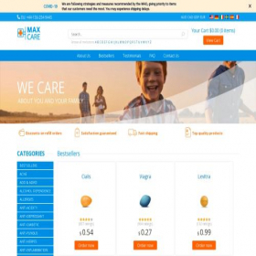 Скриншот главной страницы сайта topmdcheapshop.com