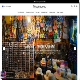 Скриншот главной страницы сайта toponegood.com