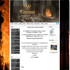 Скриншот главной страницы сайта toporsib.ru