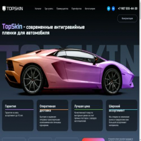 Скриншот главной страницы сайта topskinppf.ru