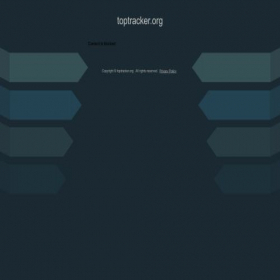 Скриншот главной страницы сайта toptracker.org