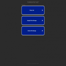 Скриншот главной страницы сайта torrentbit.net