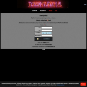 Скриншот главной страницы сайта torrentleech.pl