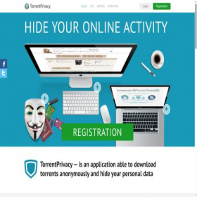 Скриншот главной страницы сайта torrentprivacy.com