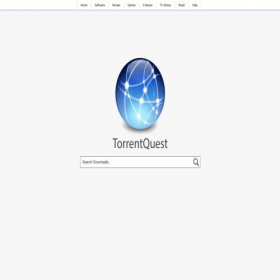 Скриншот главной страницы сайта torrentquest.com