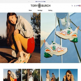 Скриншот главной страницы сайта toryburchoutletusa.com