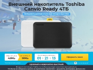 Скриншот главной страницы сайта toshiba-canvio4tb.ru