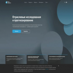 Скриншот главной страницы сайта total-research.ru