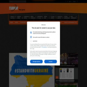 Скриншот главной страницы сайта tournamentstat.com