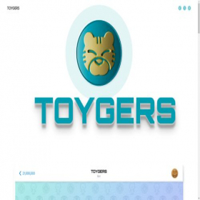 Скриншот главной страницы сайта toygers.io