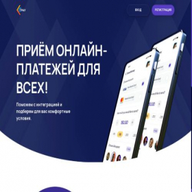 Скриншот главной страницы сайта tpay.ltd