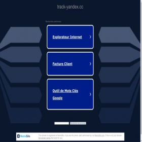 Скриншот главной страницы сайта track-yandex.cc