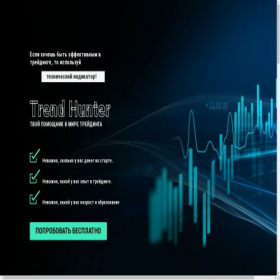Скриншот главной страницы сайта trade-charts.ru