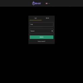 Скриншот главной страницы сайта trade.bid-bit.com