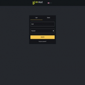 Скриншот главной страницы сайта trade.brvllc.com