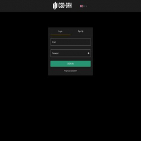Скриншот главной страницы сайта trade.csdgfh.com