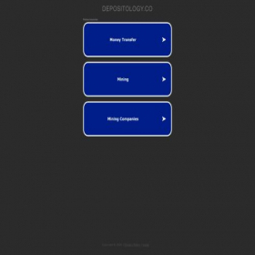 Скриншот главной страницы сайта trade.depositology.co