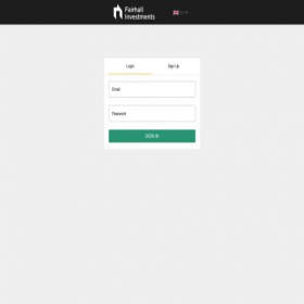 Скриншот главной страницы сайта trade.fairhall-investments.com