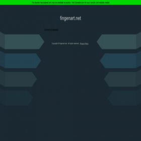 Скриншот главной страницы сайта trade.fingenart.net
