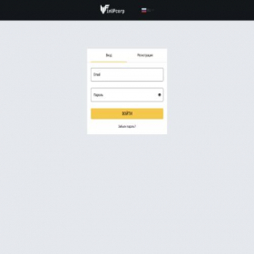 Скриншот главной страницы сайта trade.finupcorp.net