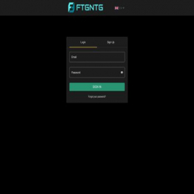 Скриншот главной страницы сайта trade.ftgntg.com