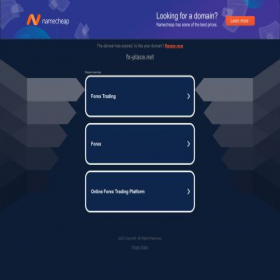 Скриншот главной страницы сайта trade.fx-place.net