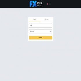 Скриншот главной страницы сайта trade.fxproxpert.com