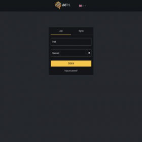 Скриншот главной страницы сайта trade.lgctml.com
