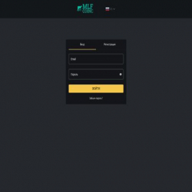 Скриншот главной страницы сайта trade.mlfcoinc.net