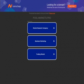 Скриншот главной страницы сайта trade.pool-markets.pro