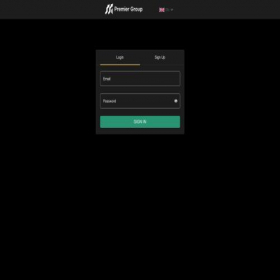 Скриншот главной страницы сайта trade.premier-td.net