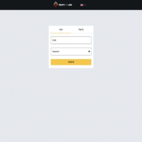 Скриншот главной страницы сайта trade.profithub.one