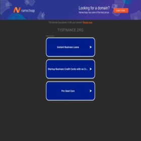 Скриншот главной страницы сайта trade.tysfinance.org
