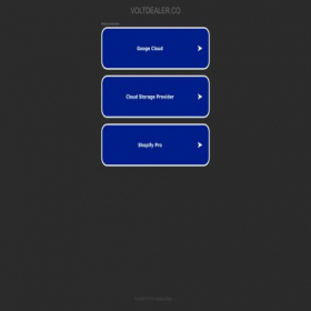Скриншот главной страницы сайта trade.voltdealer.co