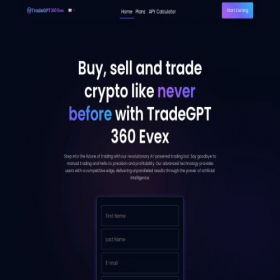 Скриншот главной страницы сайта tradegpt360ai.com