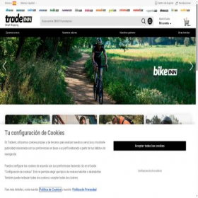 Скриншот главной страницы сайта tradeinn.com