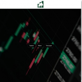 Скриншот главной страницы сайта tradeplatform.app