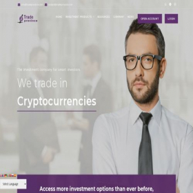 Скриншот главной страницы сайта tradeprovince.com