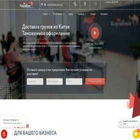 Скриншот главной страницы сайта trader-china.ru