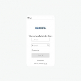 Скриншот главной страницы сайта trader.cauvocapital.app