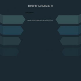 Скриншот главной страницы сайта traderplatinum.com