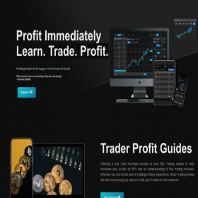 Скриншот главной страницы сайта traderprofitguide.com