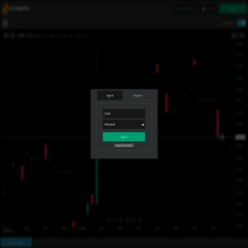 Скриншот главной страницы сайта trades.fxkinetic.com
