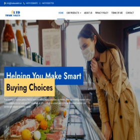 Скриншот главной страницы сайта tradesalesltd.com