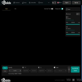 Скриншот главной страницы сайта trading-area.galidix-v5.com