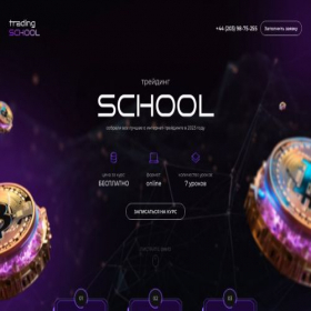 Скриншот главной страницы сайта trading-school.stocks-top.com