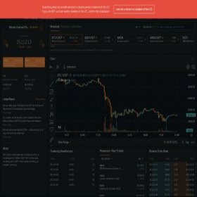 Скриншот главной страницы сайта trading.quantfury.com