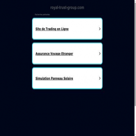 Скриншот главной страницы сайта trading.royal-trust-group.com