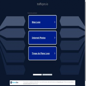 Скриншот главной страницы сайта trafficpro.io