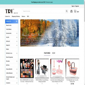 Скриншот главной страницы сайта transdesign.com